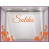 Kit de Stickers Super Soldes braderie liquidation devanture commerce vitrophanie adhesif