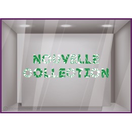 Sticker Nouvelle Collection Tropical