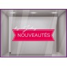 Sticker Les jolies Nouveautés magasin nouvelle collection mode maroquinerie boutique parfum