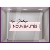 Sticker Les jolies Nouveautés magasin nouvelle collection mode maroquinerie boutique parfum