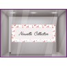 Sticker Bandeau Nouvelle collection Flamant Rose