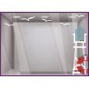 Adhésif pour devanture Kit Chaise de Plage été commerce vitrophanie magasin calicot 