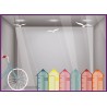 Autocollant pour devanture Kit Bicyclette Cabane de Plage 