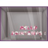 Sticker Lettrage Hello Printemps autocollant adhesif vitrine devanture calicot mode bijouterie magasin sticker vitrophanie