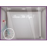 Autocollant pour devanture Kit Bicyclette Cabane de Plage 
