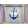 Sticker Soldes Ancre pour devanture de magasins 