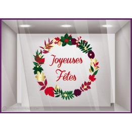 Sticker Couronne Joyeuses Fêtes