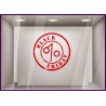 Sticker Black Friday TAMPON PROMOTION VITRINE MAGASIN MODE