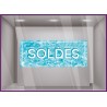 Sticker Soldes piscine braderie magasin destockage enseigne mode institut de beauté magasin de décoration