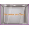 Sticker Une rentrée très classe autocollant adhésif lettrage bijouterie mode vitrine boutique enfant