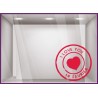 Sticker Timbre Saint Valentin