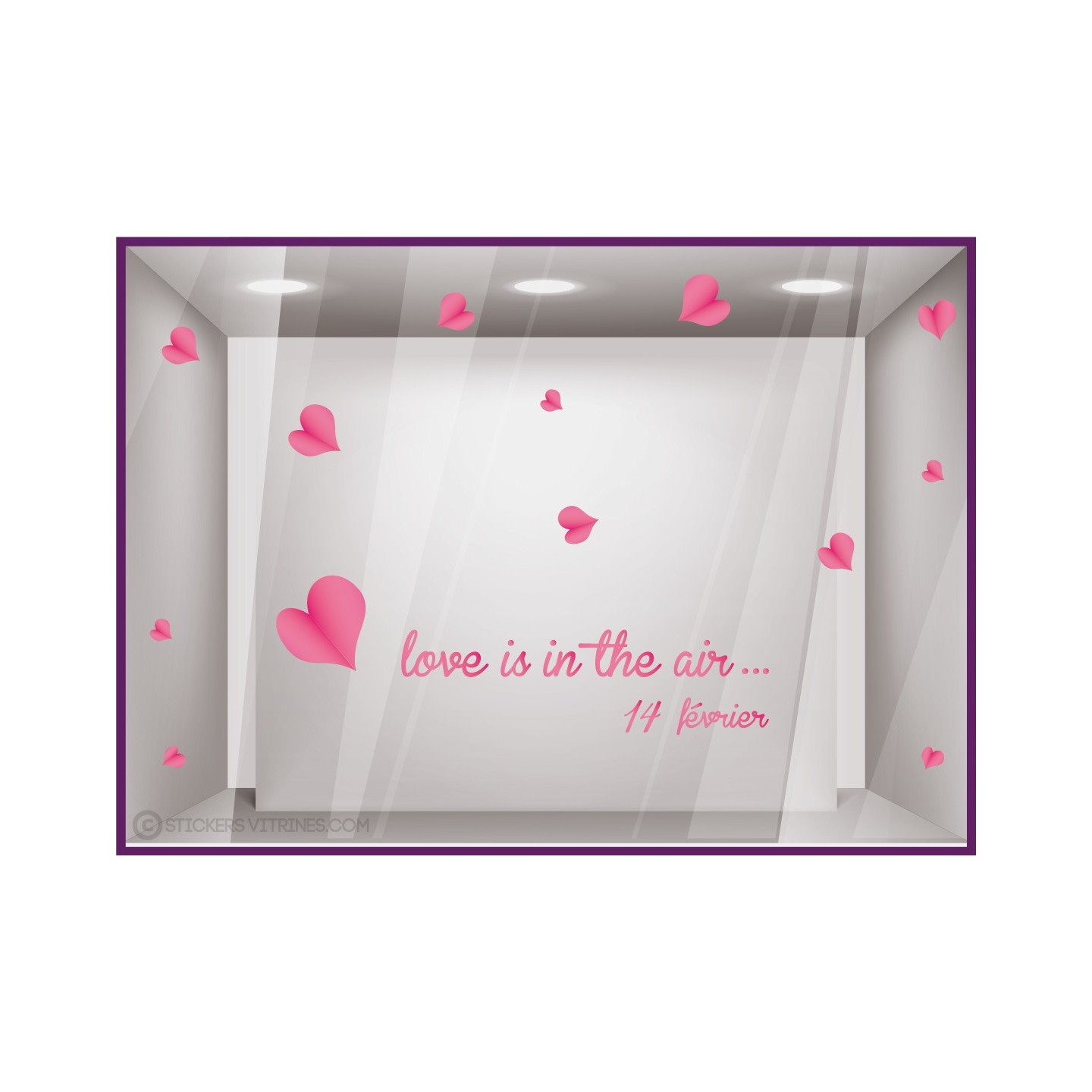 Kit de Stickers Love is in the air