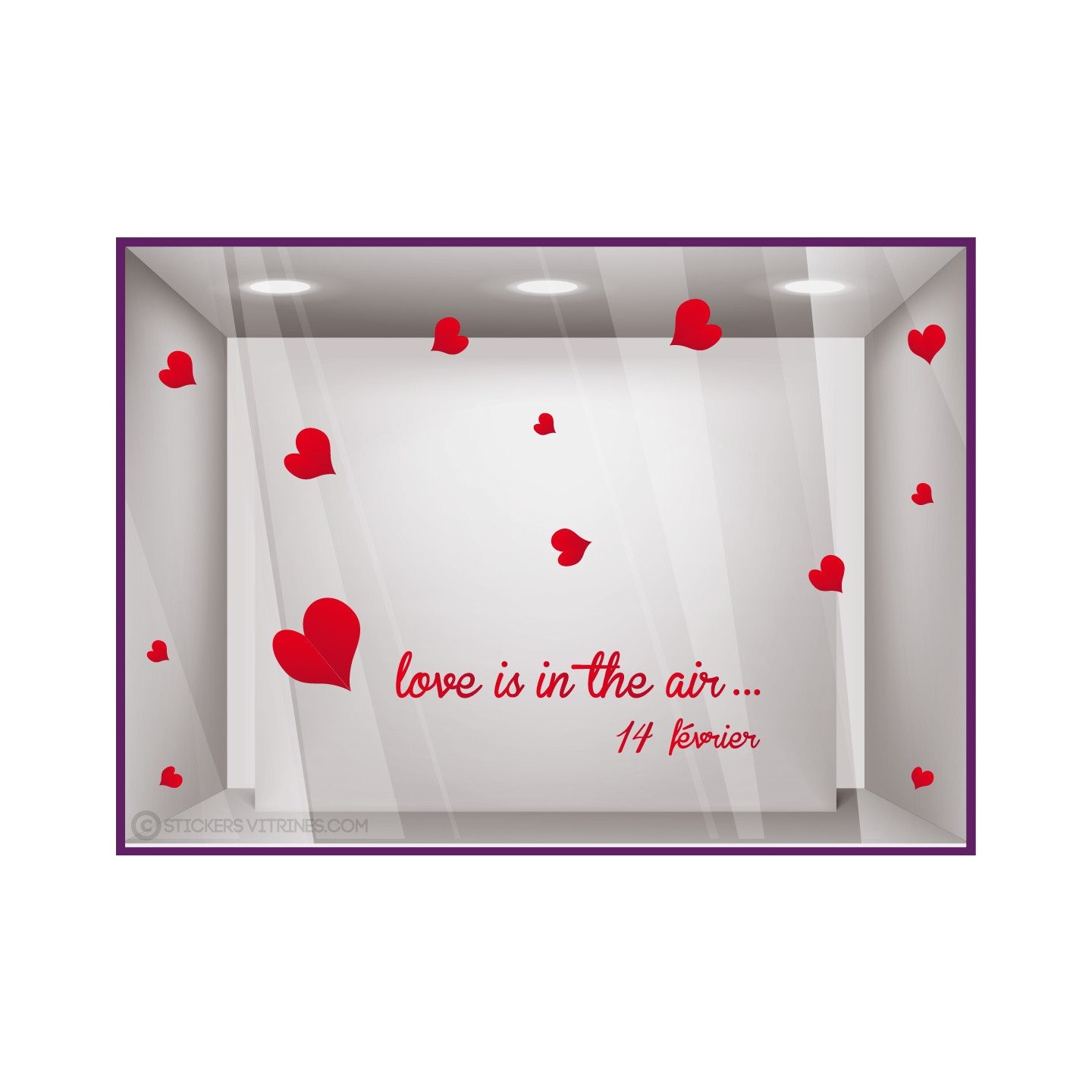 Kit de Stickers Love is in the air