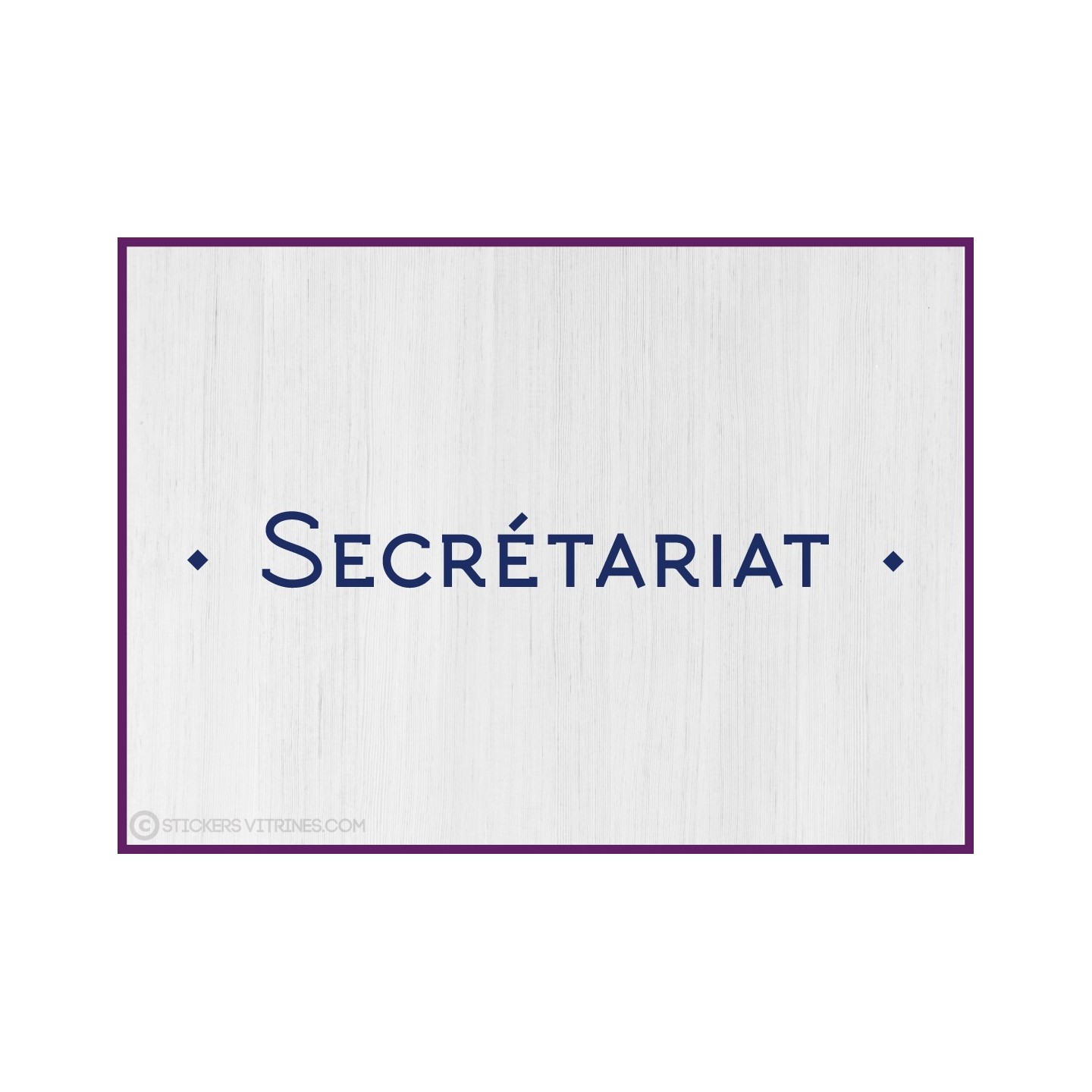 Sticker lettrage Secrétariat adhesif accueil bureaux porte cabinet signaletique avocat vitre mur décoration vitrophanie 
