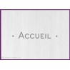 Sticker lettrage Accueil bureaux locaux professionnels porte vitre signalisation signaletique lettrage adhesif entreprise 