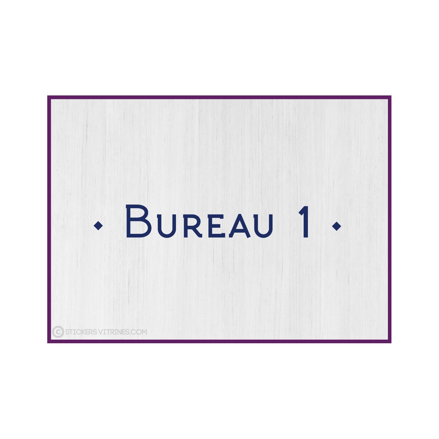 Sticker lettrage bureau vitrophanie signalétique porte mur locaux professionnels signalisation cabinet lettres adhésives