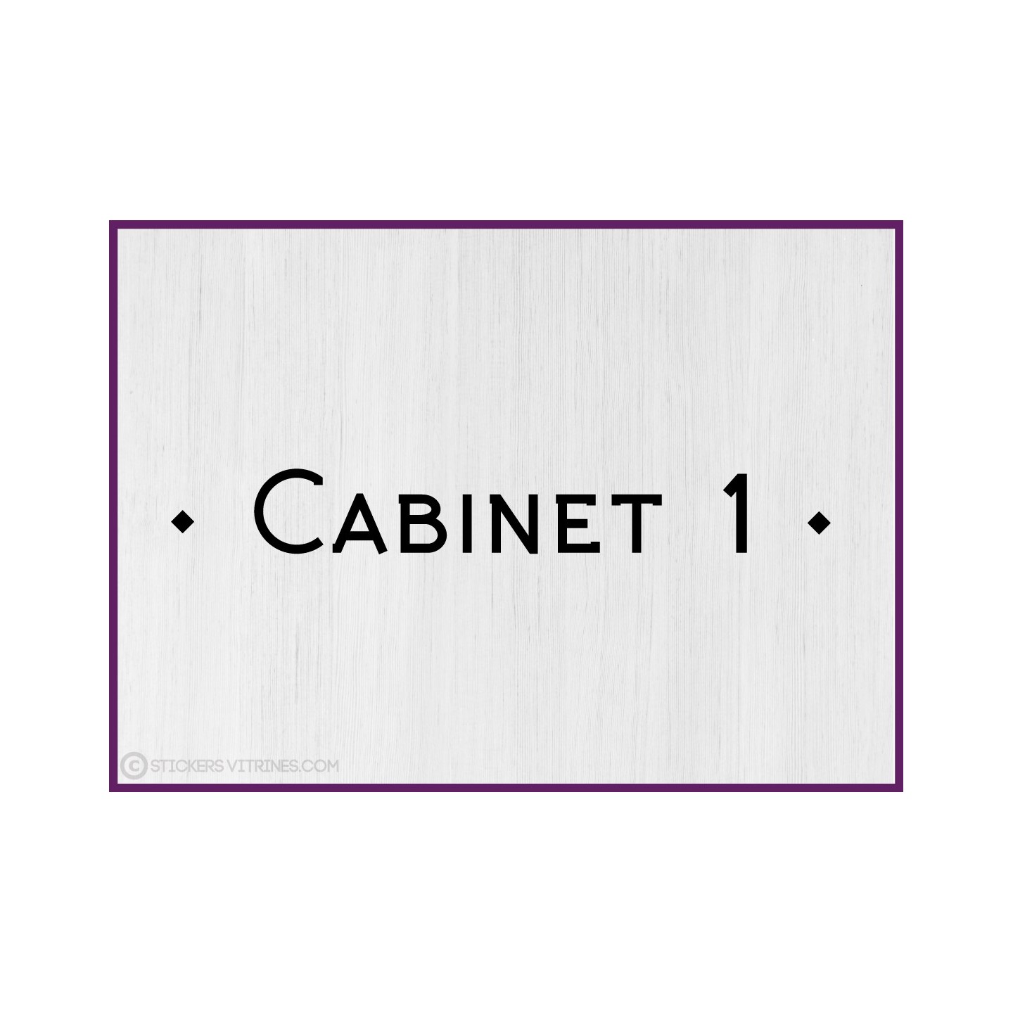 Sticker lettrage Cabinet bureau locaux professionnels vitrophanie signalisation adhésif texte lettrage dentiste médecin avocat