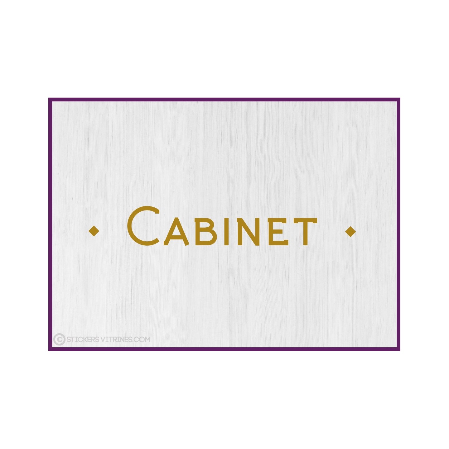 Sticker lettrage Cabinet bureau locaux professionnels vitrophanie signalisation adhésif texte lettrage dentiste médecin avocat