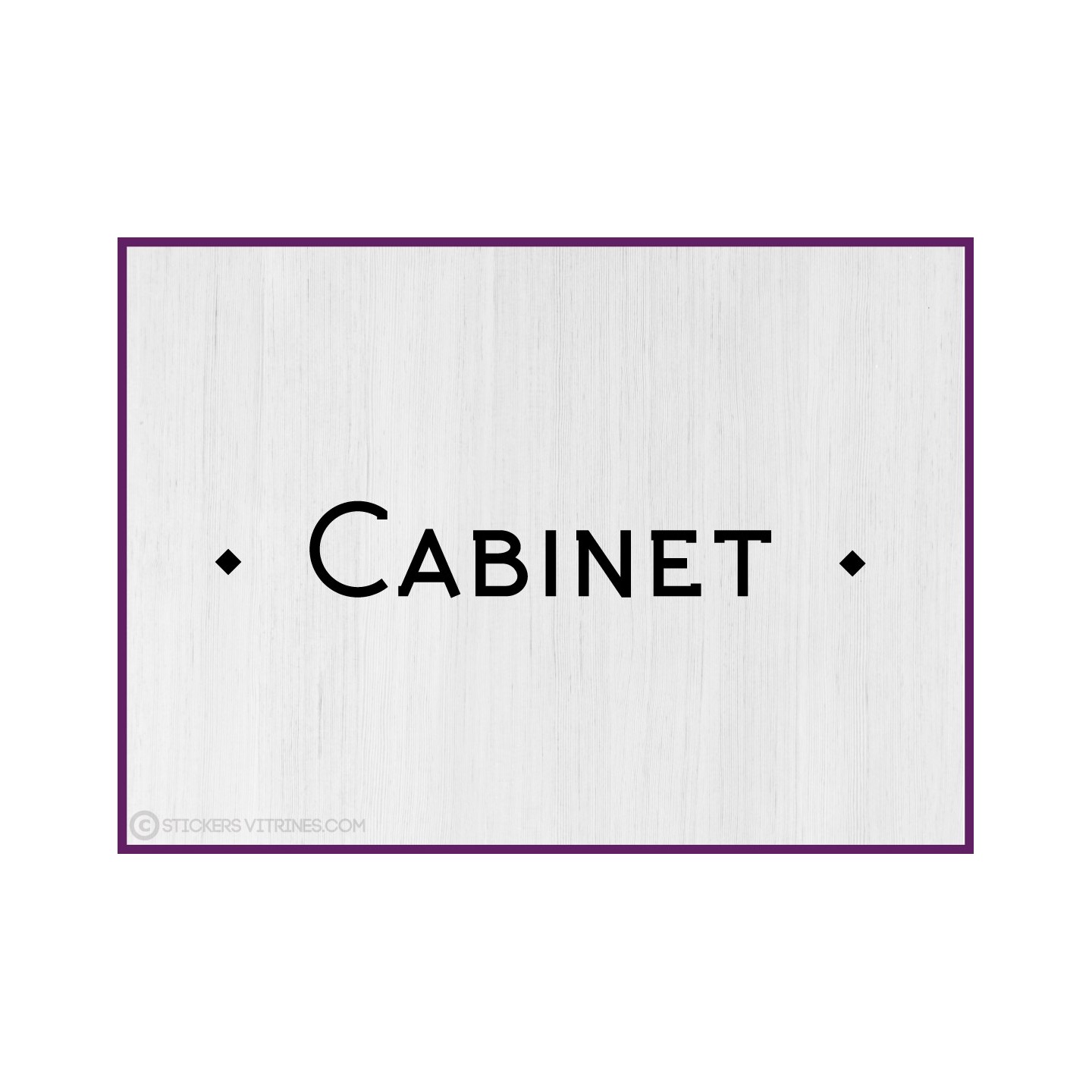Sticker lettrage Cabinet bureau locaux professionnels vitrophanie signalisation adhésif texte lettrage dentiste médecin avocat