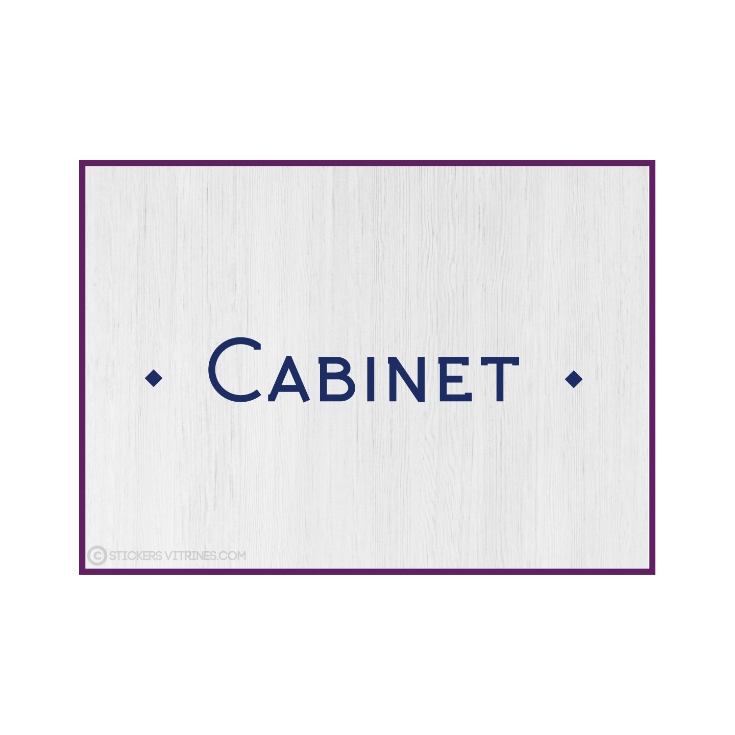 Sticker lettrage Cabinet bureau locaux professionnels vitrophanie signalisation adhésif texte lettrage dentiste médecin avocat