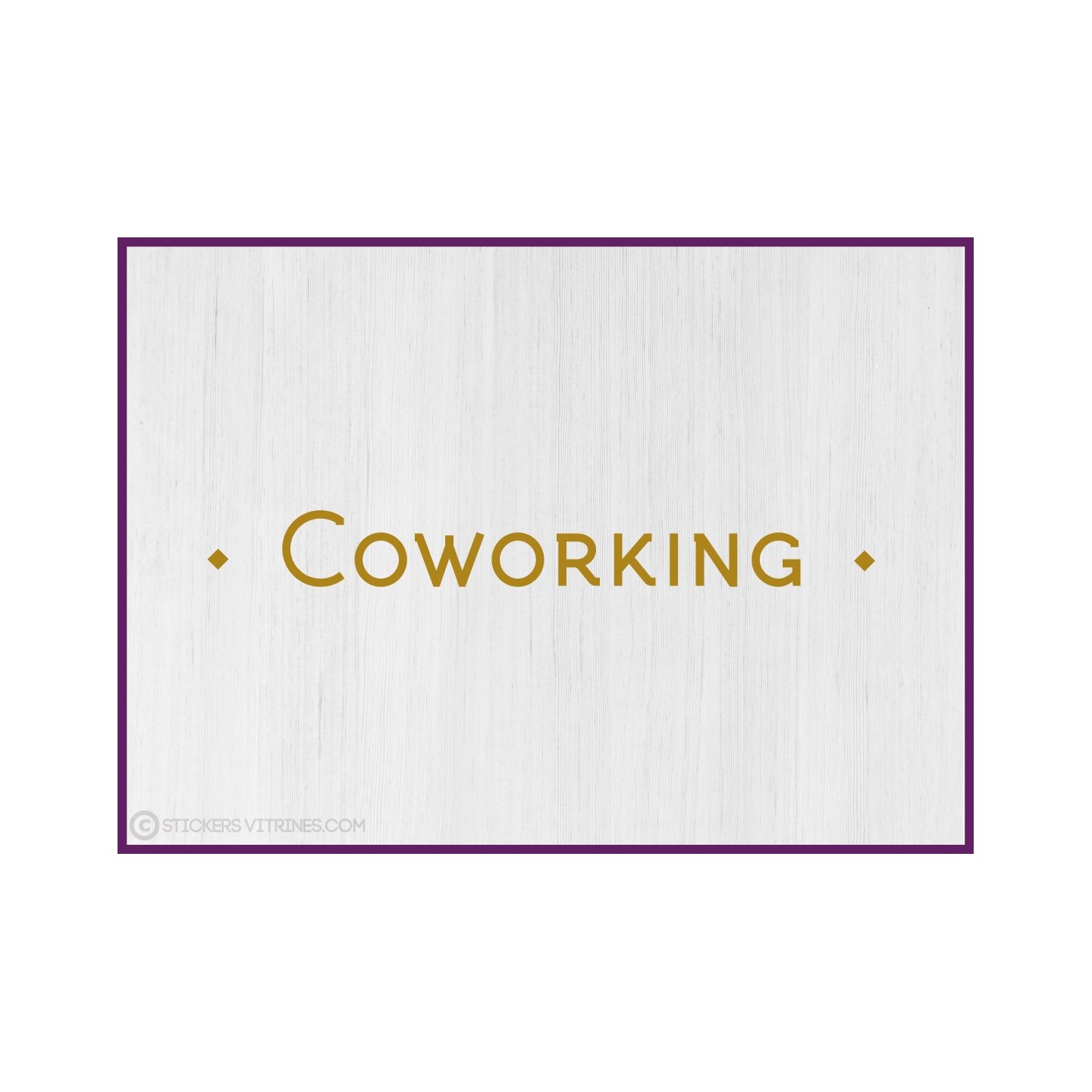 Sticker lettrage Coworking bureau entreprise porte vitre deco signaletique equipe salle vitre mur decoration local professionnel