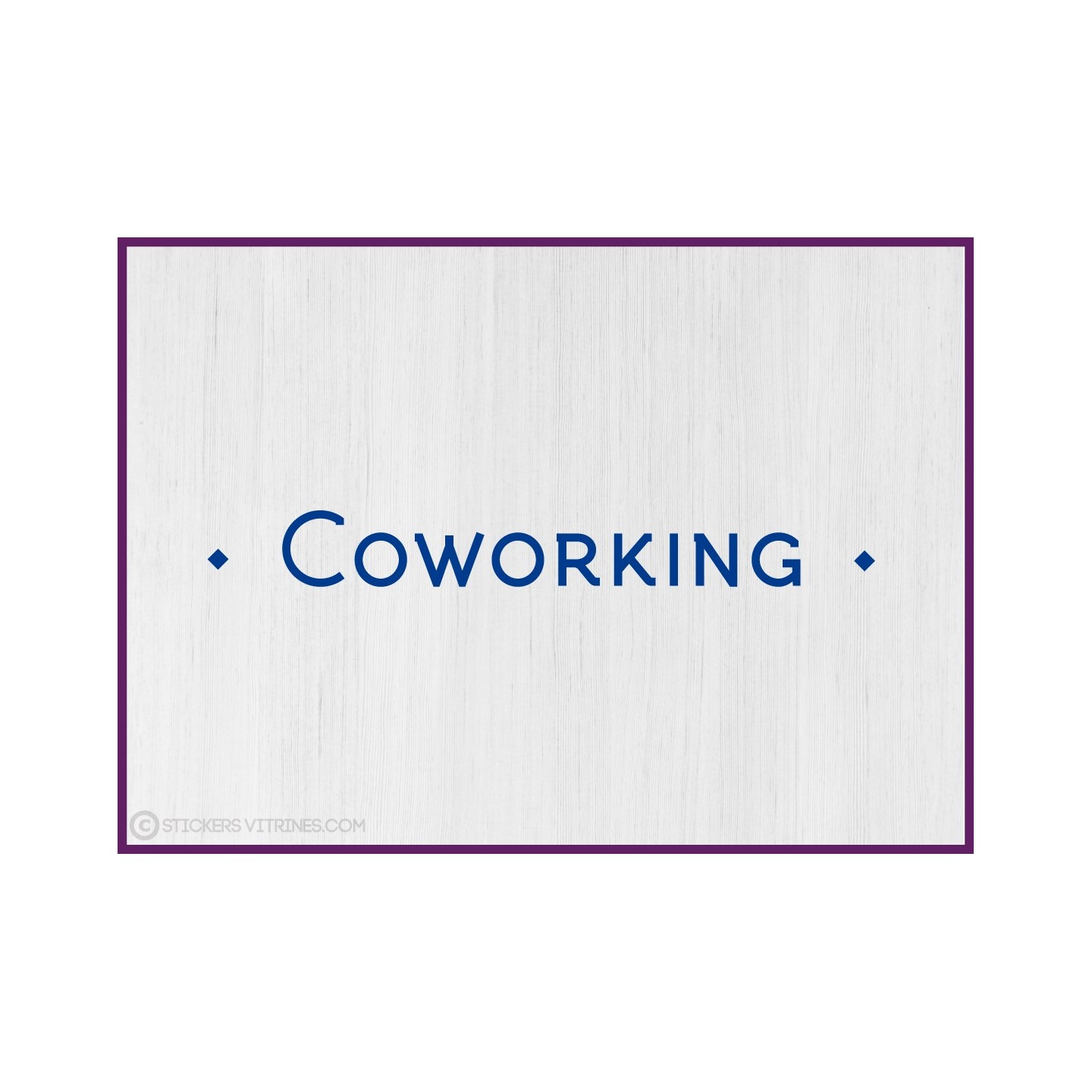 Sticker lettrage Coworking bureau entreprise porte vitre deco signaletique equipe salle vitre mur decoration local professionnel