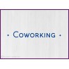 Sticker lettrage Coworking bureau entreprise porte vitre deco signaletique equipe salle vitre mur decoration local professionnel