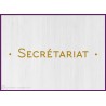 Sticker lettrage Secrétariat adhesif accueil bureaux porte cabinet signaletique avocat vitre mur décoration vitrophanie 