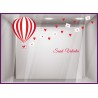 Kit de stickers Courrier du Coeur Saint Valentin Calicot  Vitrophanie deco enseigne boutique fleuriste bijouterie magasin