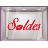 Sticker Soldes Bisou institut de beaute mode parfumerie chaussure accessoire destockage braderie liquidation demarque promotion 