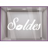 Sticker Soldes Bisou institut de beaute mode parfumerie chaussure accessoire destockage braderie liquidation demarque promotion 