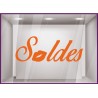 Sticker Soldes Bisou institut de beaute mode parfumerie chaussure accessoire destockage braderie liquidation demarque promotion 