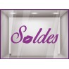 Sticker Soldes Bisou institut de beaute mode parfumerie chaussure accessoire destockage braderie liquidation demarque promotion 