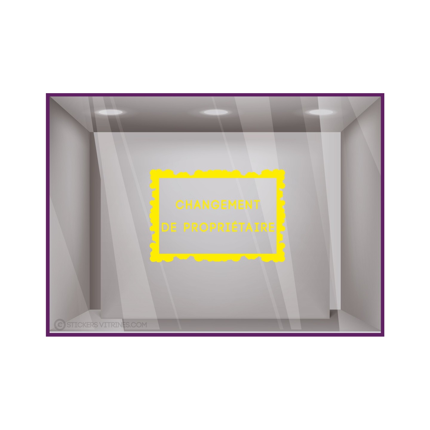 Sticker Changement De Propriétaire