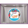 Sticker lavez-vous les mains coronavirus signaletique covid-19 pharmacie bureau cabinet medical vitrophanie