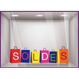 Sticker Soldes Sac
