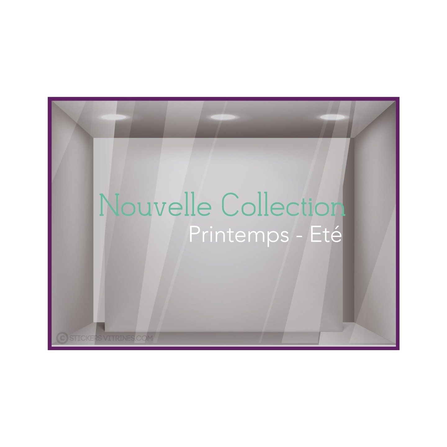 Sticker Nouvelle Collection Bicolore