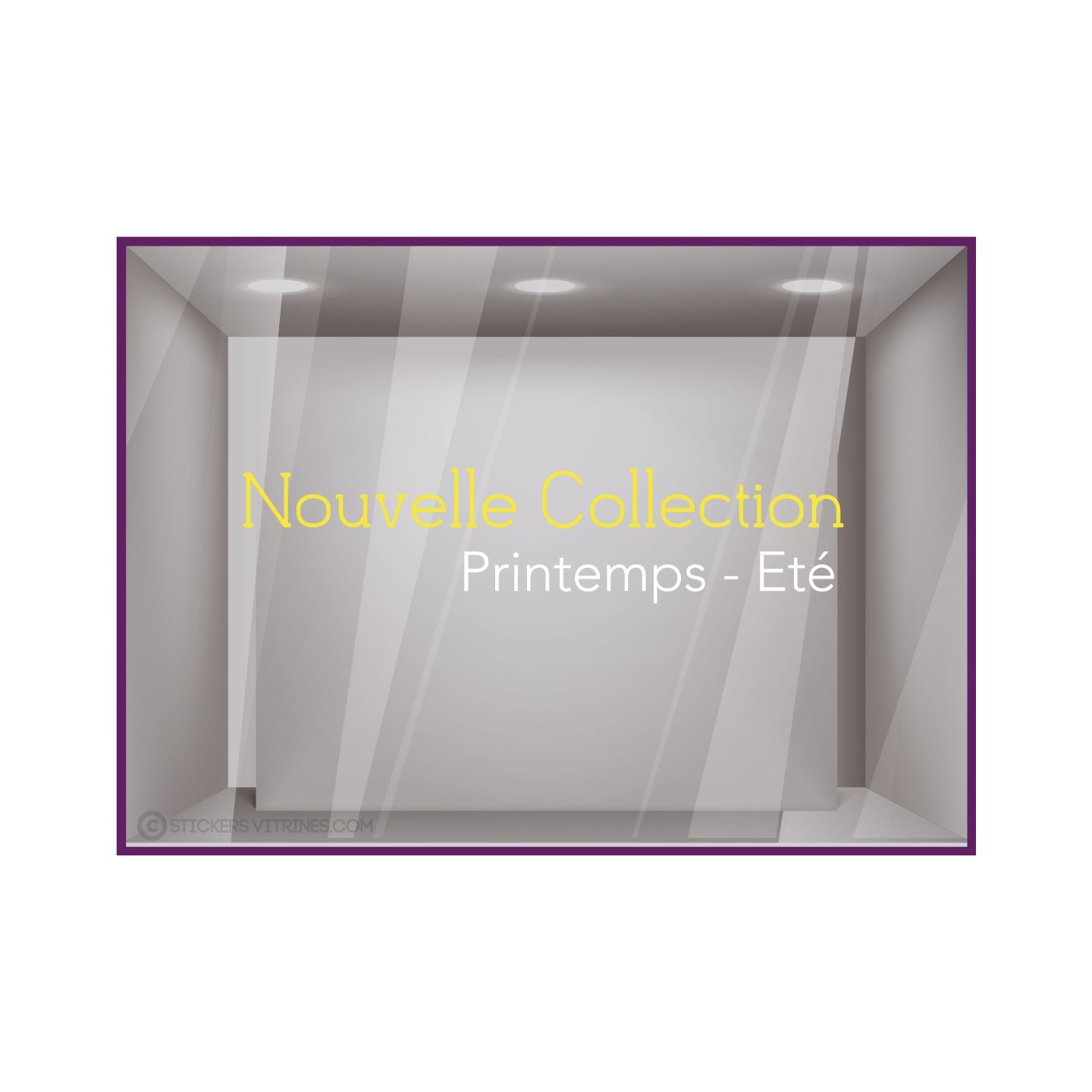 Sticker Nouvelle Collection Bicolore