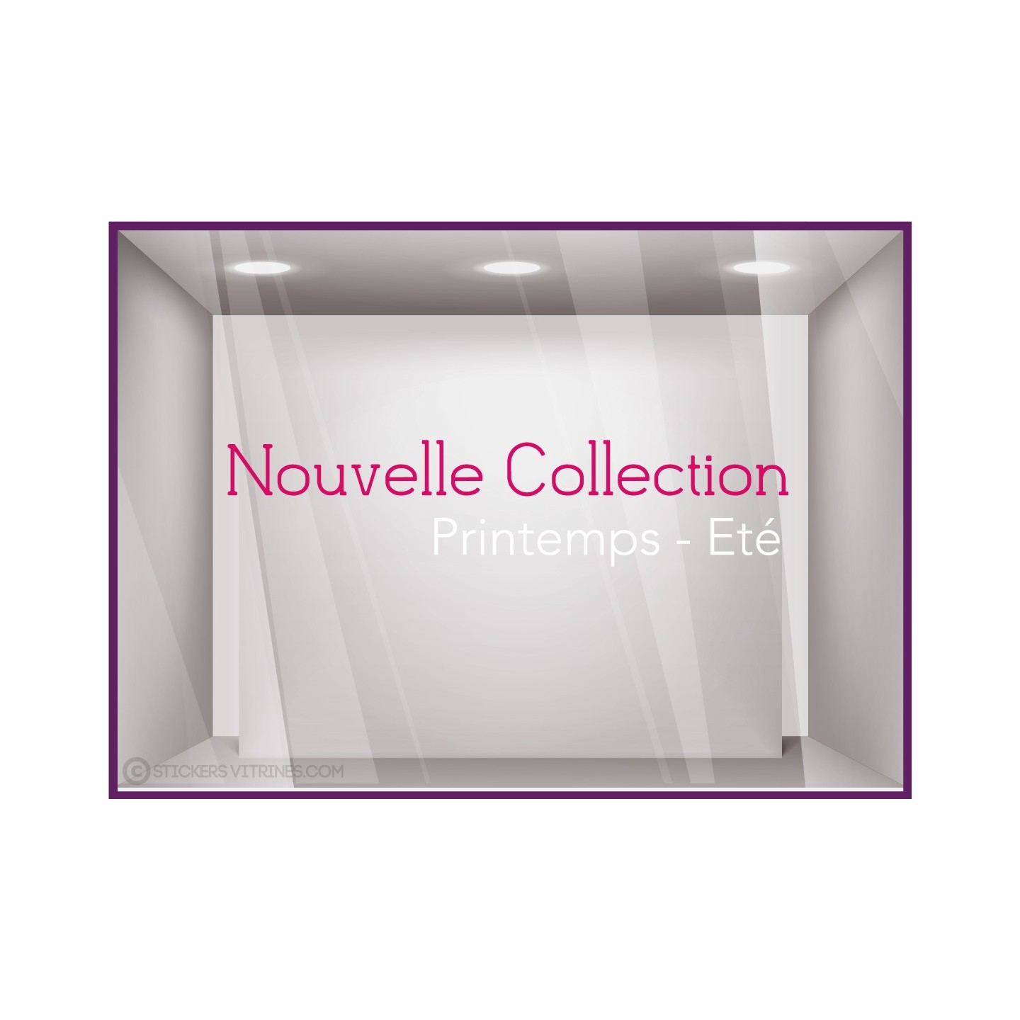 Sticker Nouvelle Collection Bicolore