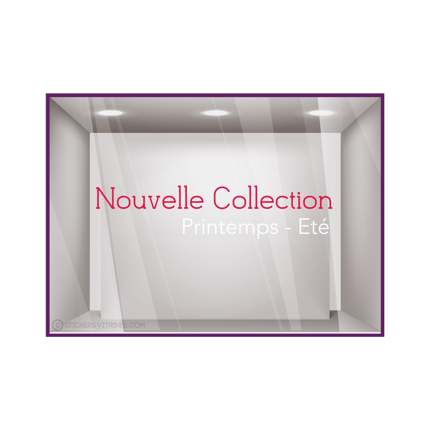 Sticker Nouvelle Collection Bicolore