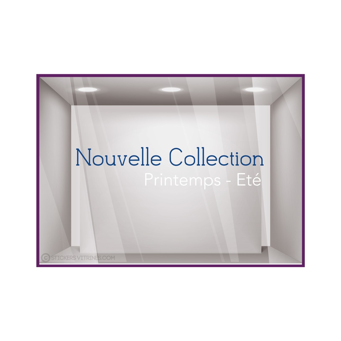Sticker Nouvelle Collection Bicolore