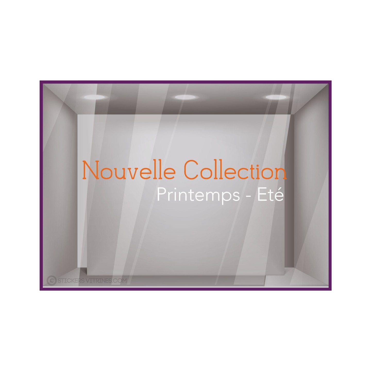 Sticker Nouvelle Collection Bicolore
