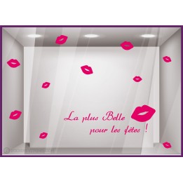 Kit de Stickers La Plus Belle Pour Les F^etes