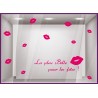 Kit de Stickers La Plus Belle Pour Les F^etes