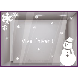Kit de Stickers Vive l'Hiver