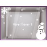 Kit de Stickers Vive l'Hiver