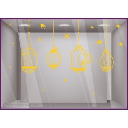 Kit de Stickers Cages d'Hiver