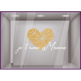 Sticker Lettres autocollantes fleuriste bijouterie mode lettrage adhésif vitrophanie vitrine
