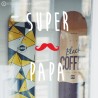 Sticker-fete des peres papas-lettrage autocollant-mode-maroquinerie-boutique-commerce-devanture