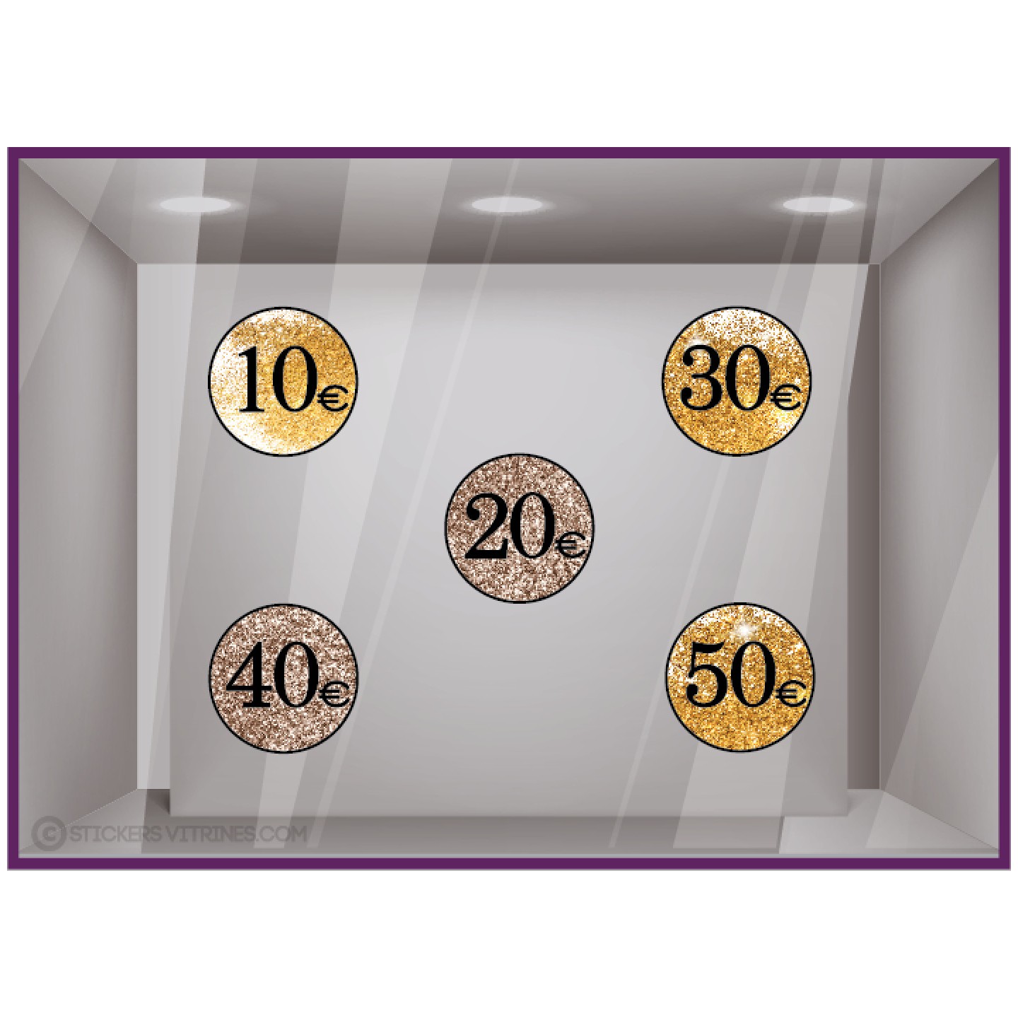 STICKER--SOLDES-PAILLETTES-PRIX-OFFRE-CALICOT-VITRINE-MAGASIN-DECO-ADHESIF-PROMOTIONS-COMMERCE